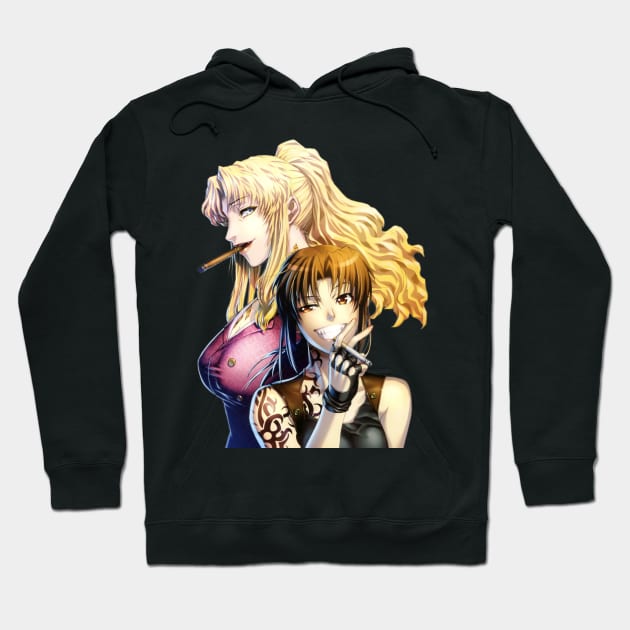 Revy and Balalaika Hoodie by RevyTwoHands